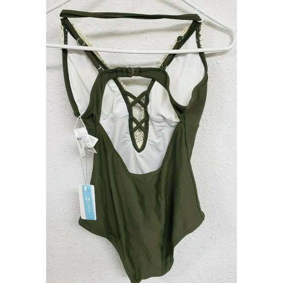 CUPSHE Fashion Women's Ladies Vintage Lace Bikini - Picture 2 of 5